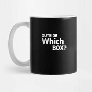 Outside Which Box Mug